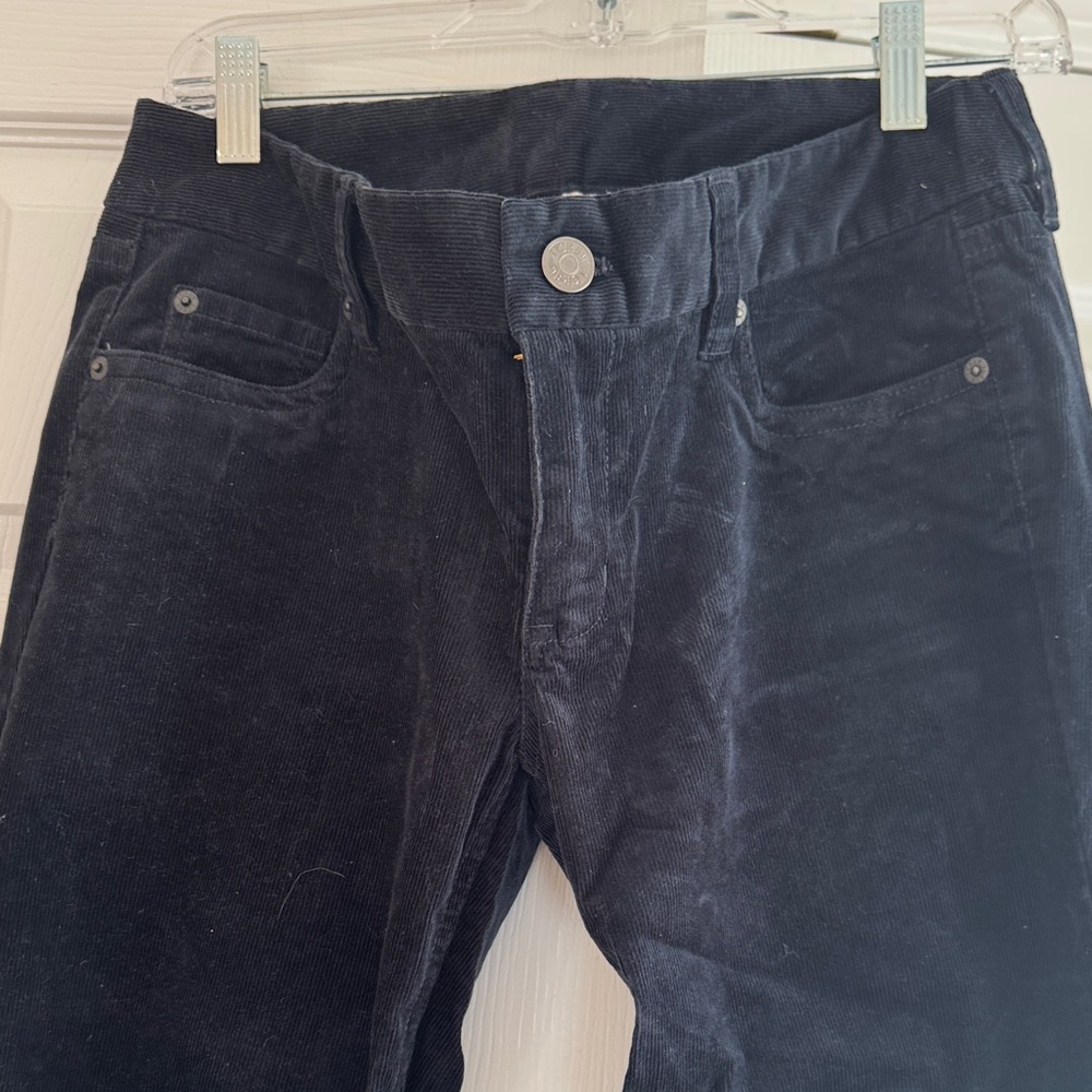 Women’s Navy Corduroy 5 Pocket Pants